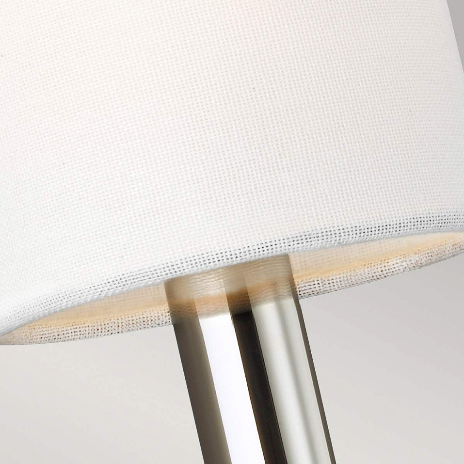 FE-BRIANNA1-PN BRIANNA Polished Nickel /white// настенный E14 1х40  х   