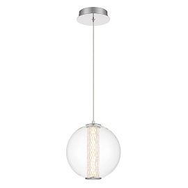 QN-ATOMO-1P-PC ATOMO Polished Chrome /Clear// подвесной LED 1х9  х  QN-ATOMO-1P-PC