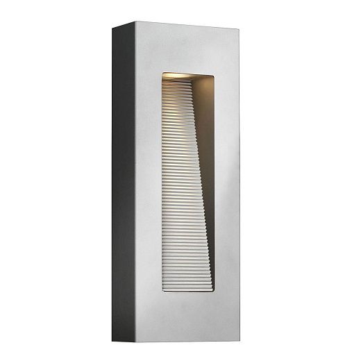 HK-LUNA-M-TT LUNA Titanium/Titanium//прозрачный настенный GU10LED 2х8  х  HK-LUNA-M-TT