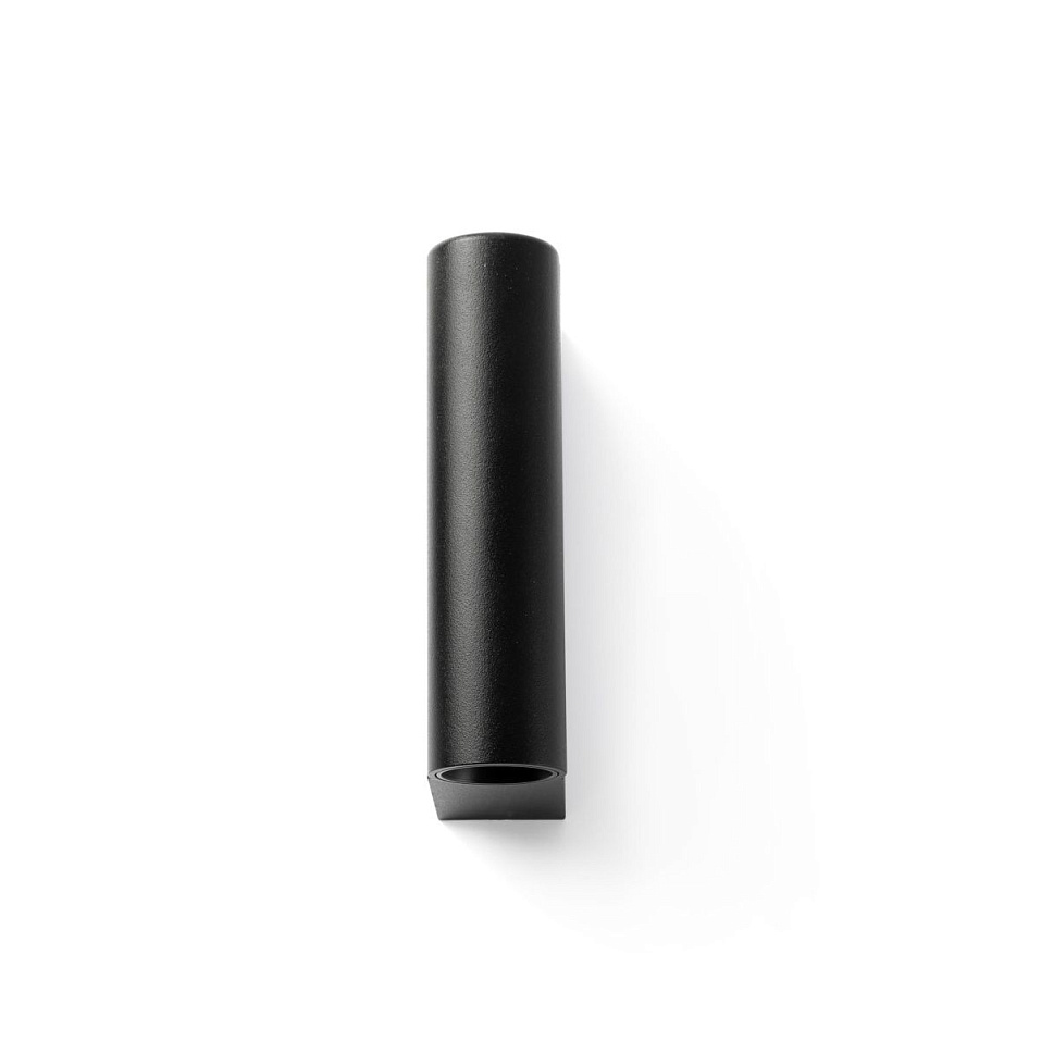 62751 CRONOS Matt Black+Textured Black/Matt Black//прозрачный настенный LED 1х4.5  х   