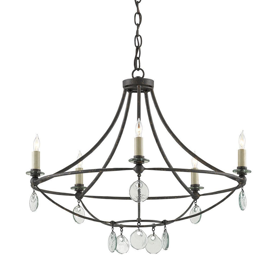 QNC-NOVELLA5-ABK NOVELLA Aged black /clear/// подвесной E14 5х60  х   