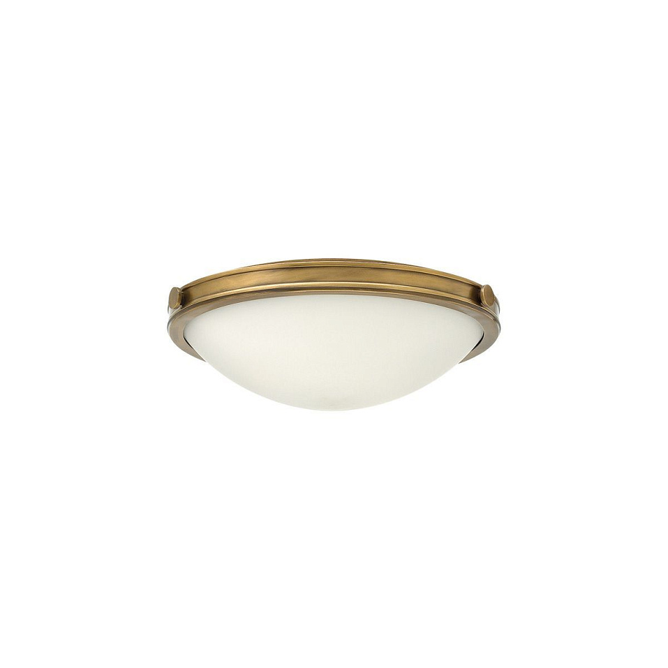 HK-COLLIER-F-M COLLIER Heritage Brass/Opal// потолочный E27 3х60  х   