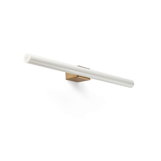 63554 CALMA brushed gold/opal white// настенный LED 1х7  х  63554