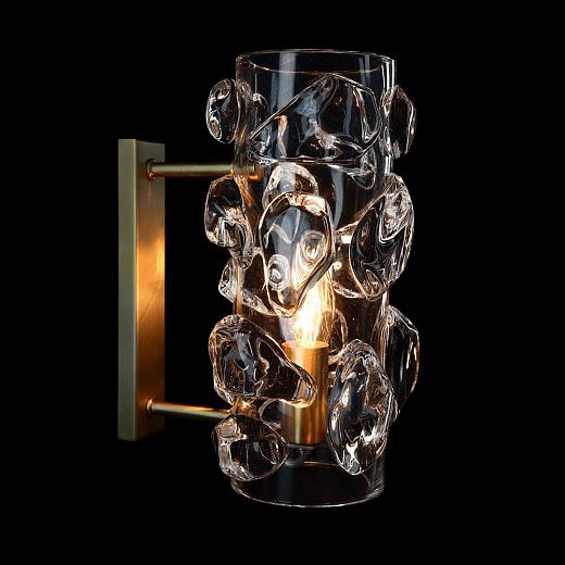 OPTIC CRYSTAL WALL OPTIC латунь/прозрачный// настенный E14 1х60  х  OPTIC CRYSTAL WALL