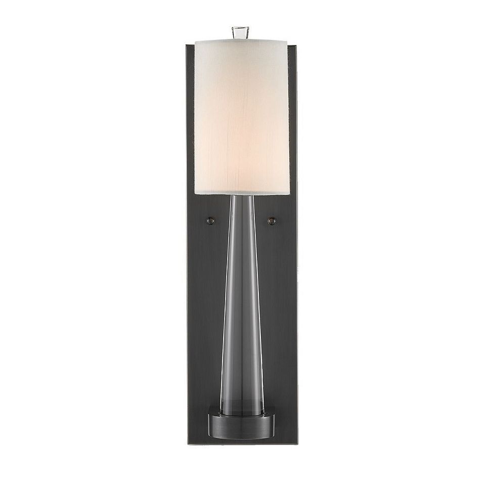 QNC-JUNIA-WB-ORB JUNIA Clear / Oil Rubbed Bronze /White// настенный E14 х25  х   