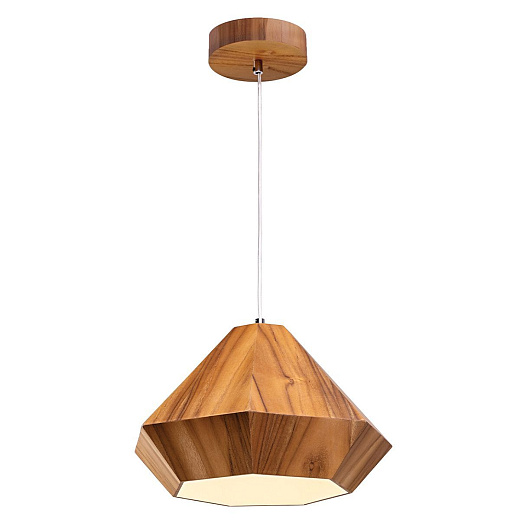 QN-DIAMOND-P-S-TEAK DIAMOND Teak Veneer/Teak Veneer// подвесной E27 1х40  х  QN-DIAMOND-P-S-TEAK