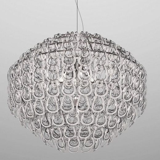 GIOGALI SP80 CR  chrom/clear// подвесной E27 5х77  х  GIOGALI SP80 CR