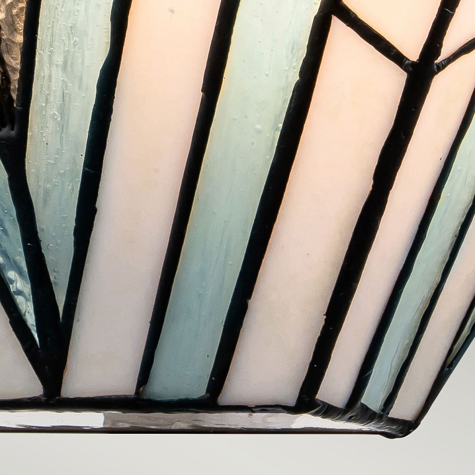TF-ALDERLEY-WU Alderley Vintage Bronze/Mixed art glass// настенный E14 2х40  х   