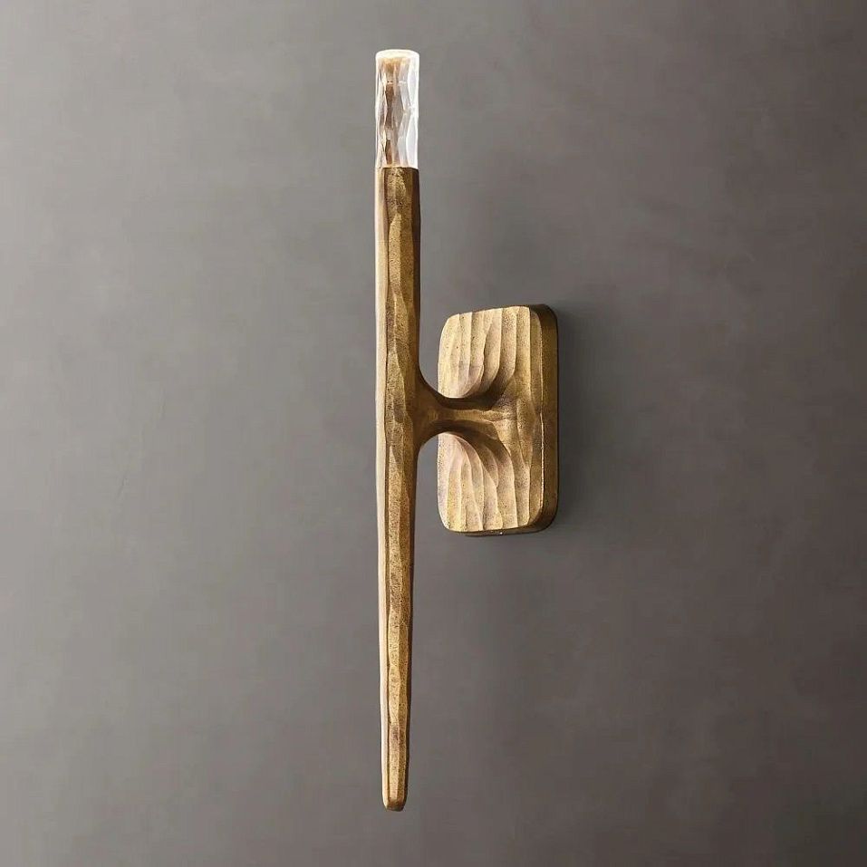 AWLS-10522  Forged Brass/Clear// настенный G9 LED х7  х   