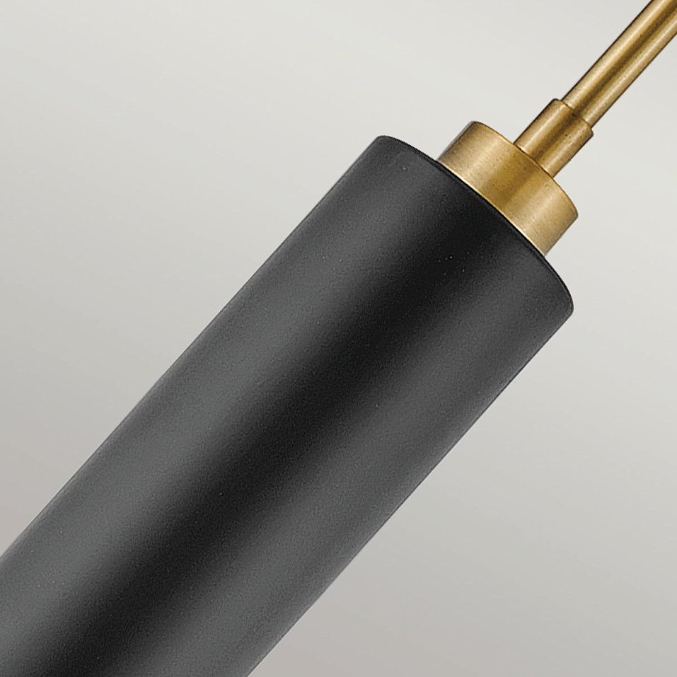 HK-CEDRIC-P-M-BK CEDRIC brass/Black // подвесной E27 2х60  х   