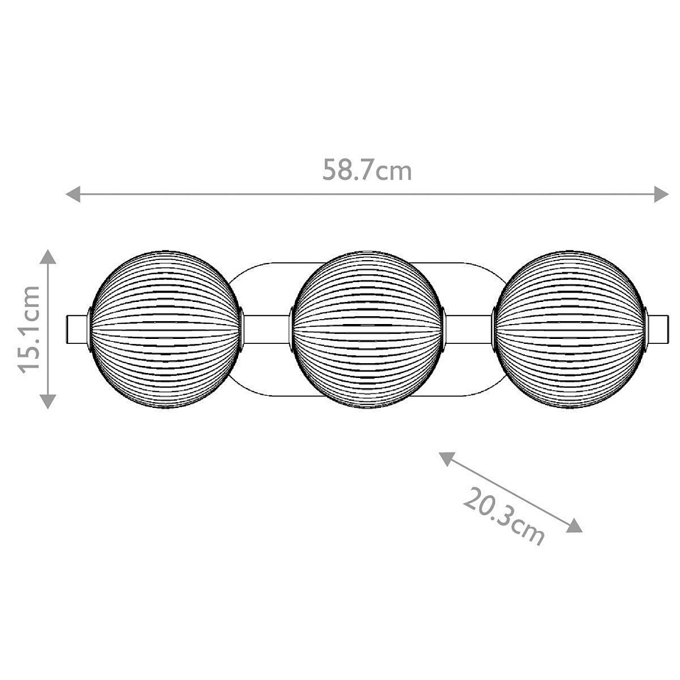 QN-PALMAS-3W-PN PALMAS Polished Nickel/Frosted White// настенный LED 1х27  х   