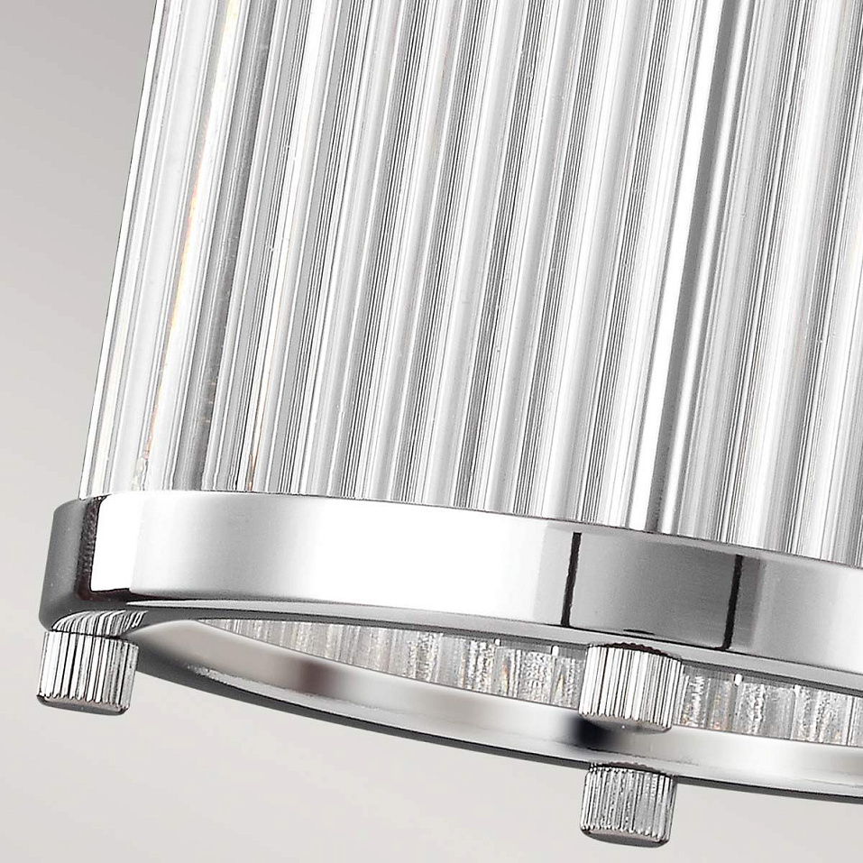 FE-PAULSON-MP  PAULSON Chrome /Clear// подвесной G9 LED 2х3.5  х   
