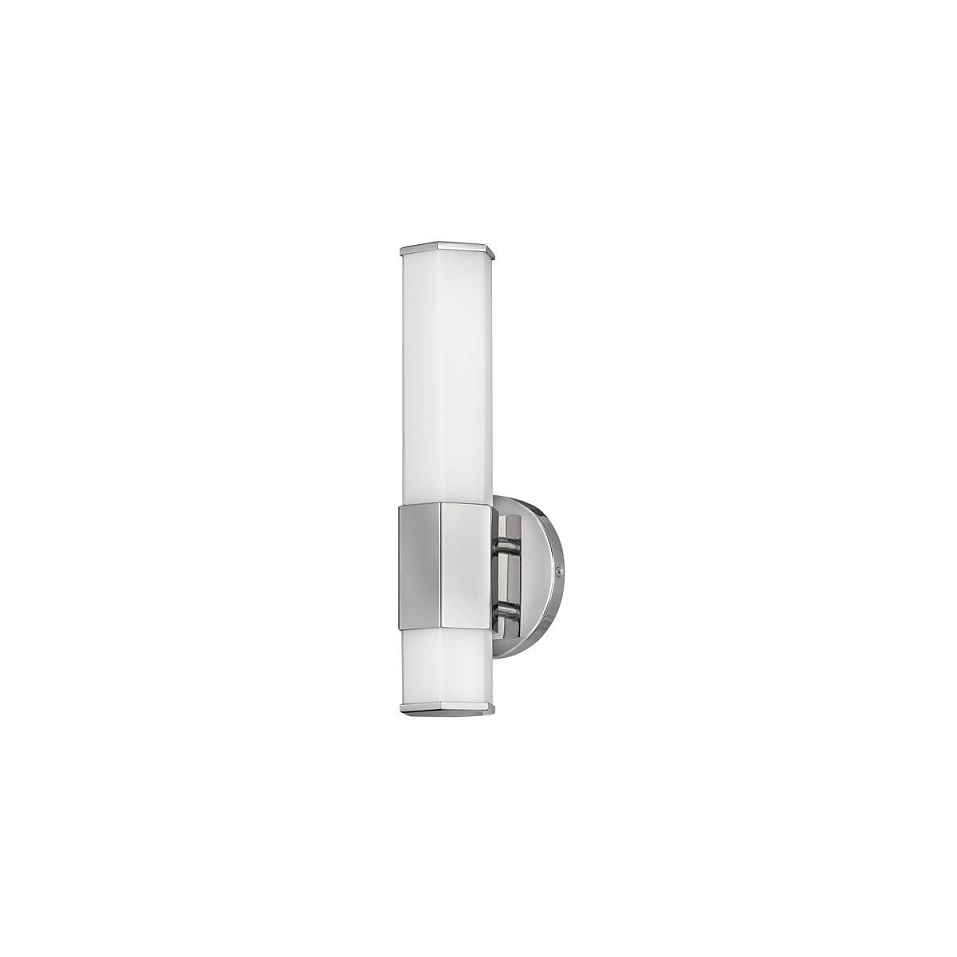 QN-FACET-LED1-PC-BATH FACET Polished Chrome /Opal// настенный LED 1х12  х   