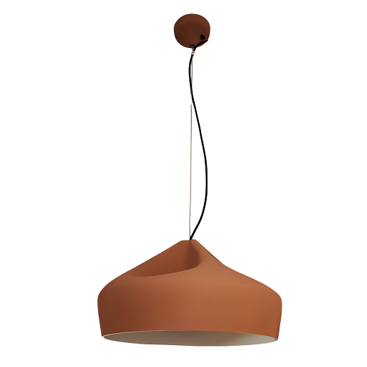 A636-406-4135 PLEAT BOX TERRACOTTA/TERRACOTTA/WHITE// подвесной E27 1х15  х  A636-406-4135