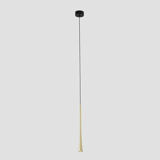 22008 DIANA  black/gold//прозрачный подвесной LED 1х6  х  22008