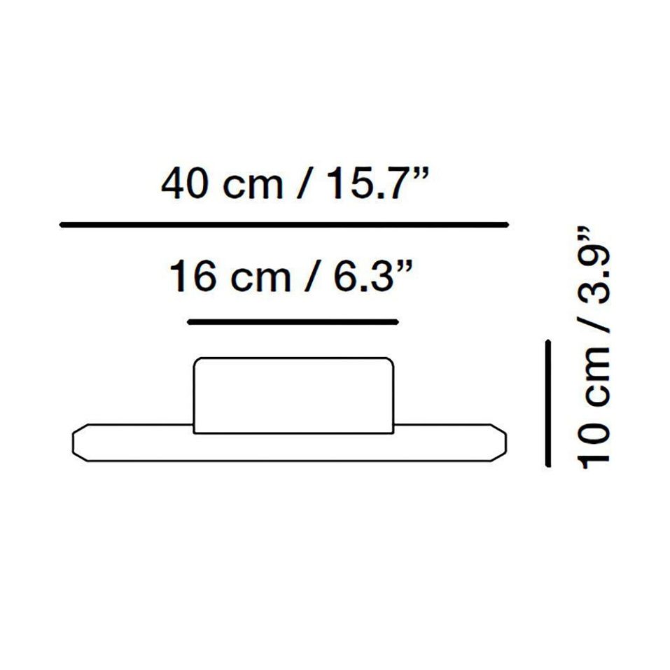 7511100 LINEAL White/White//матовый настенный LED 1х11  х   