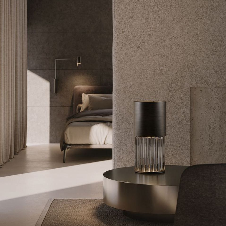 017W1M12.CE/UL Rectus Wall Turning Arm  Dark Burnished Brass /Dark Burnished Brass // настенный GU10   