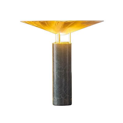 1003015 REBOUND Green marble/Brass// настольный GU10LED 1х9  х