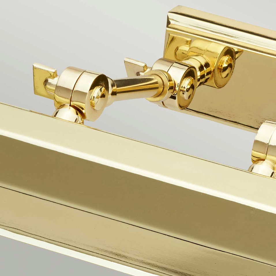 CHAWTON-PLM-PB CHAWTON Polished Brass /Polished Brass // подсветка для картин E14 2х40  х   