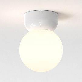 1472004 LYRA Ceiling 180 Gloss Glaze White/white// потолочный E27 1х20  х  1472004