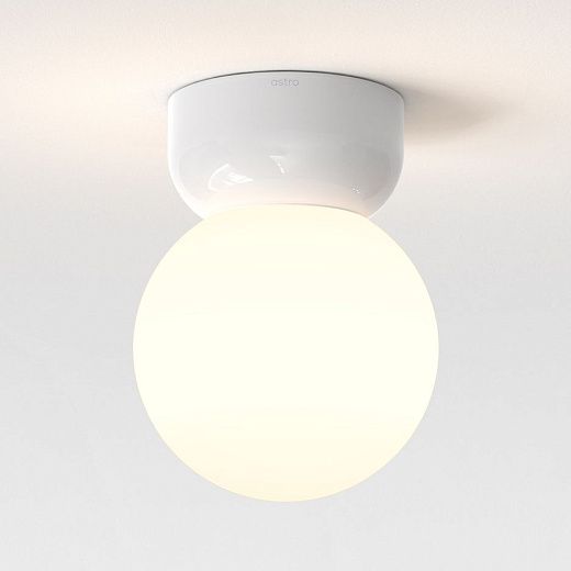 1472004 LYRA Ceiling 180 Gloss Glaze White/white// потолочный E27 1х20  х  1472004
