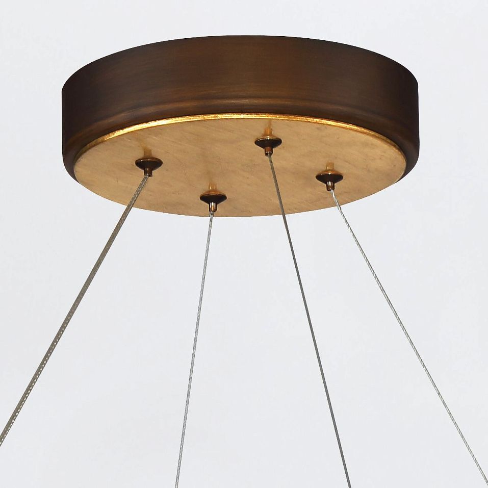 QN-VAUGHAN-P-L-BRZ-GD VAUGHAN Bronze /Bronze and Painted Gold // подвесной LED 1х105  х   