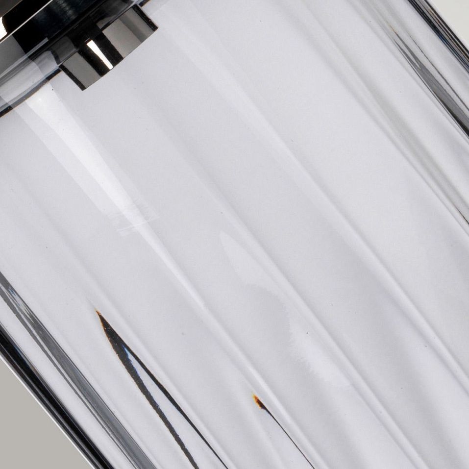 QN-RENO-SMOKE-PN RENO Polished Nickel/grey faux silk// настольный E27 1х60  х   