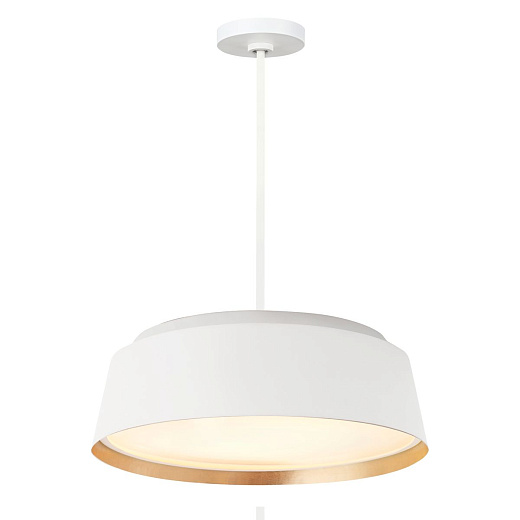 FE-ASHER-5P-WHT ASHER matt white/matt white/gold//матовый подвесной E14 5х60  х  FE-ASHER-5P-WHT