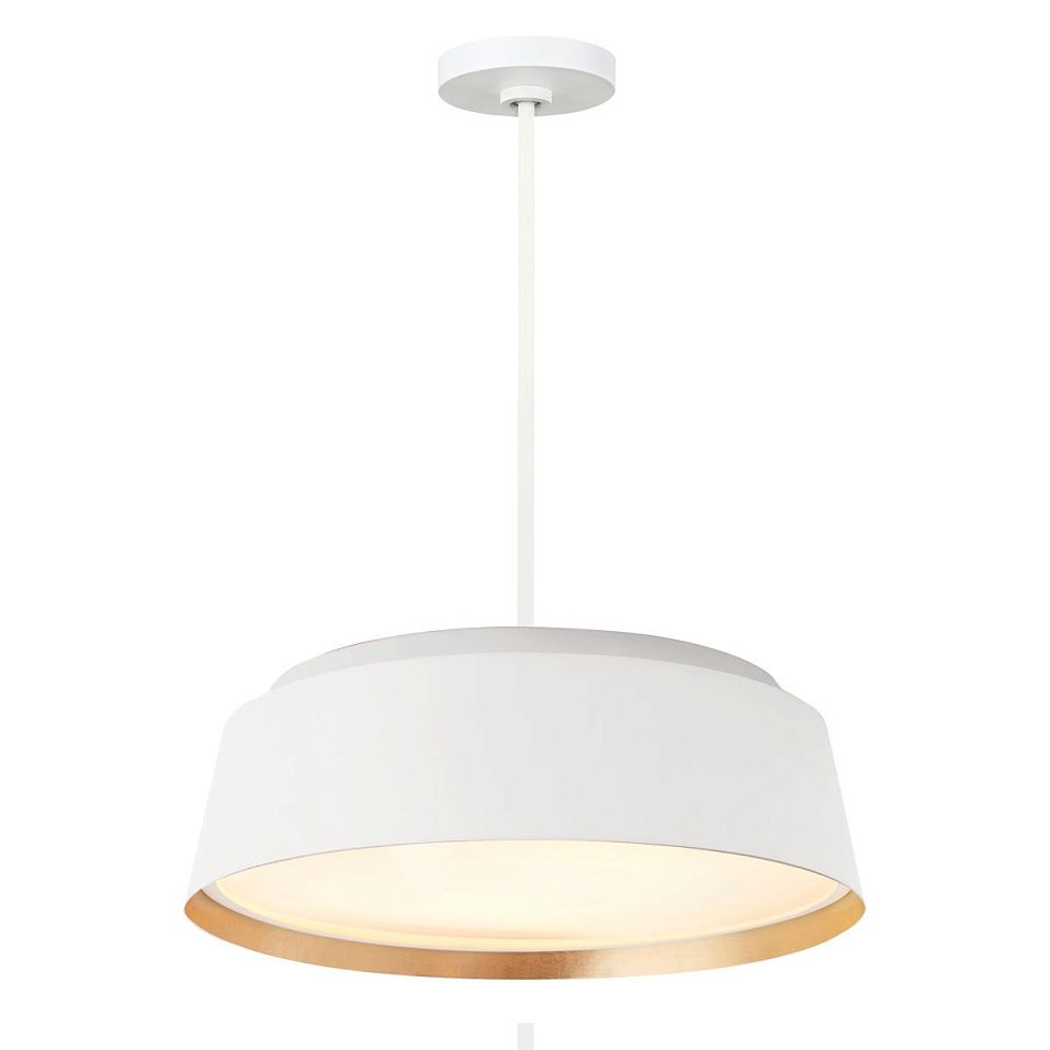 FE-ASHER-5P-WHT ASHER matt white/matt white/gold//матовый подвесной E14 5х60  х   