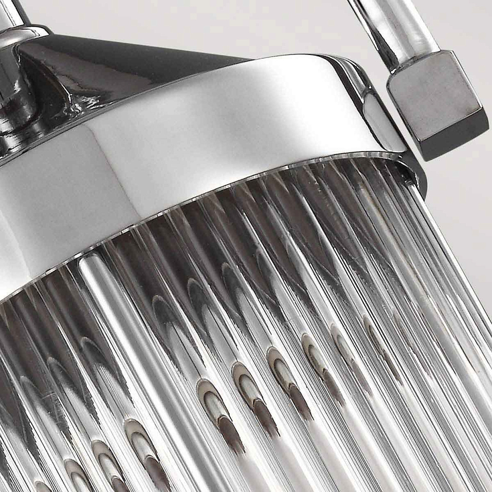 FE-PAULSON-MP  PAULSON Chrome /Clear// подвесной G9 LED 2х3.5  х   