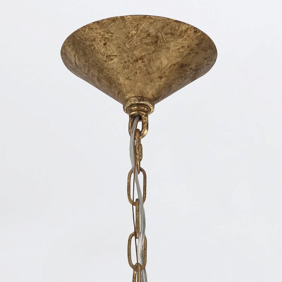QN-MERIDIAN-3P-DG MERIDIAN Distressed Gold/Smoked// подвесной E14 3х40  х   