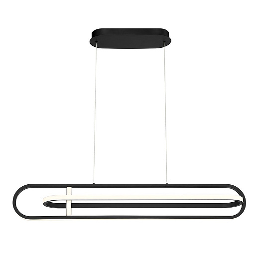 QN-DEMARK-LP-BK DEMARK Matte Black///белый подвесной LED 1х58  х  QN-DEMARK-LP-BK