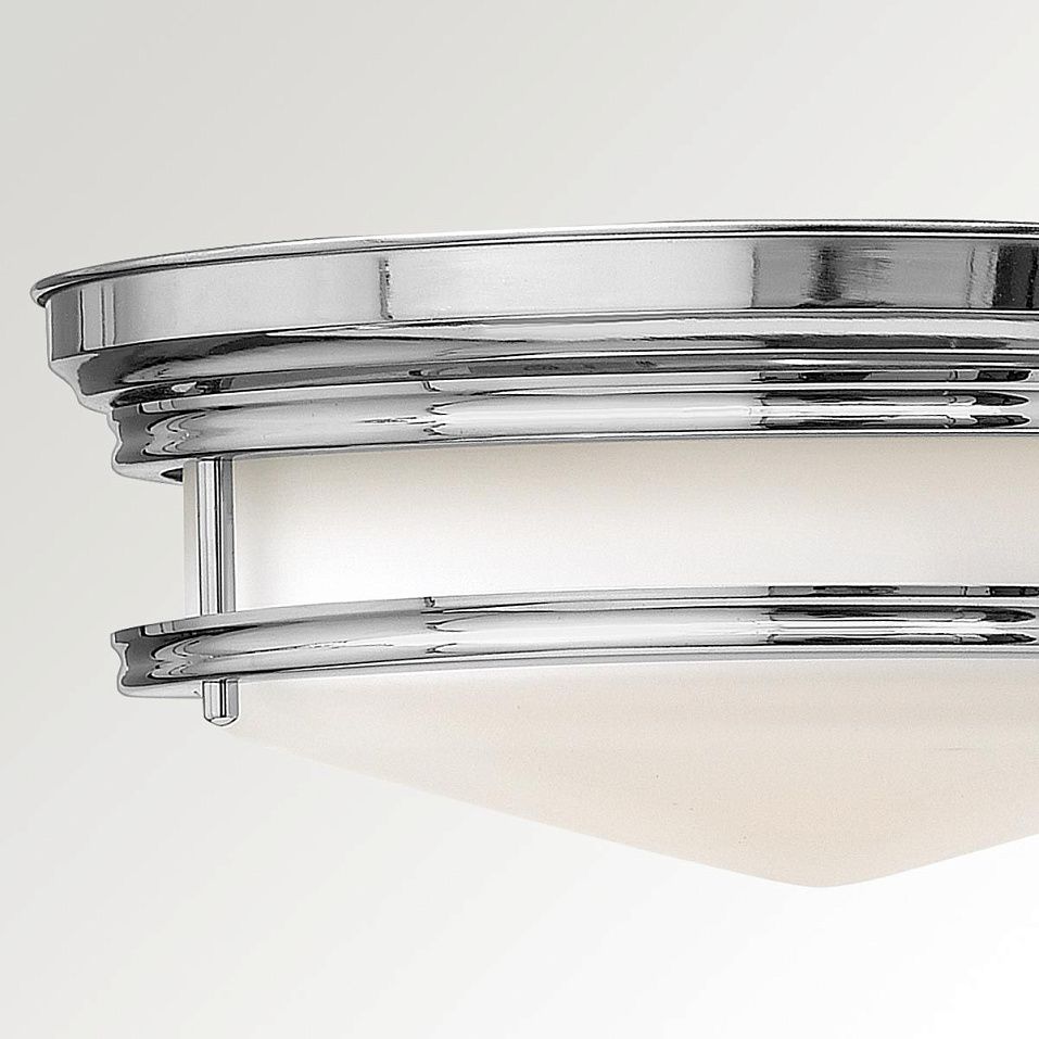 HK-HADLEY-F-CM HADLEY Chrome /Opal// потолочный E27 3х60  х   