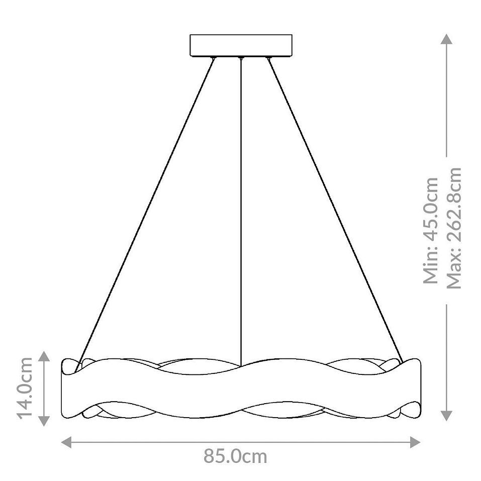 QN-VAUGHAN-P-L-BRZ-GD VAUGHAN Bronze /Bronze and Painted Gold // подвесной LED 1х105  х   