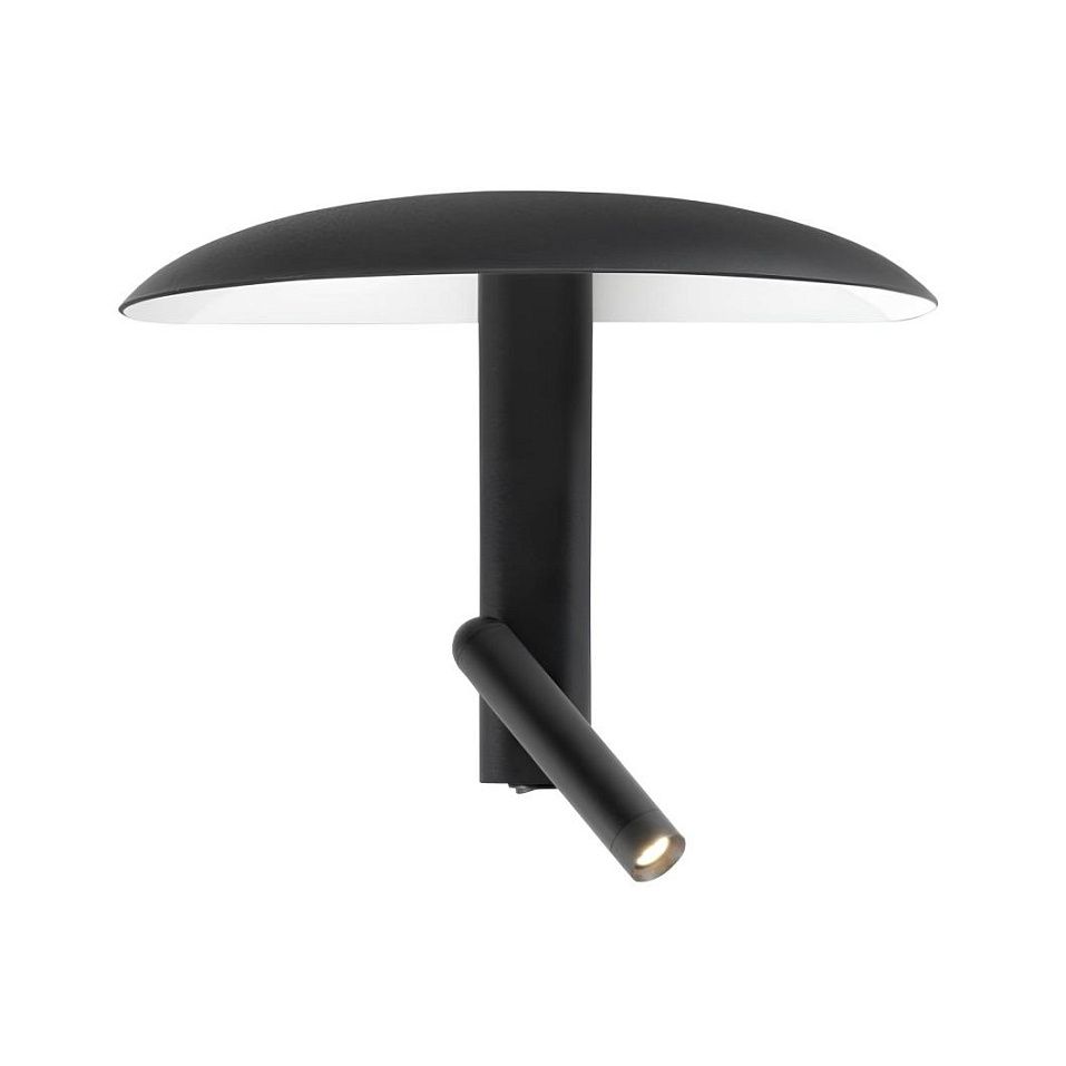A716-001-39-27K KONOHA BLACK/BLACK// настенный LED 1х2,1  х   