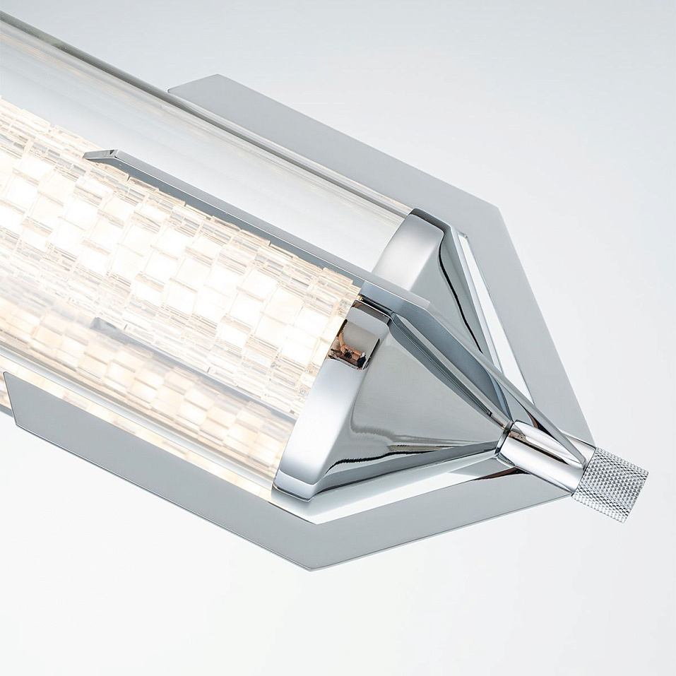 QN-ESPADA-2W-PC ESPADA Polished Chrome/Clear//прозрачный настенный LED 1х23  х   