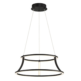 QN-CADOUX-P-BK CADOUX Matte Black///белый подвесной LED 1х54  х  QN-CADOUX-P-BK