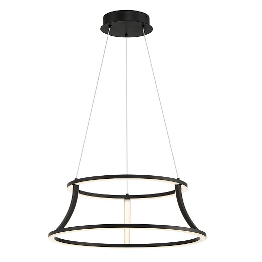 QN-CADOUX-P-BK CADOUX Matte Black///белый подвесной LED 1х54  х  QN-CADOUX-P-BK