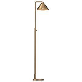 ALM-REMYCK-FL-GD REMYCK Brushed Gold/Brushed Gold// напольный E27 1х60  х  ALM-REMYCK-FL-GD