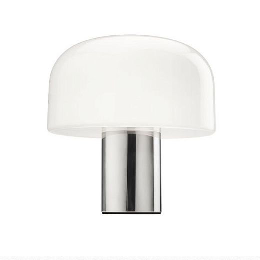 F1074064 BELLHOP GLASS ALUMINIUM/WHITE// настольный E27 1х15  х  F1074064