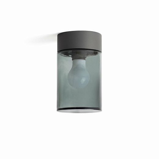 71741 KILA Dark Grey/Smoked// потолочный E27 LED 1х15  х  71741