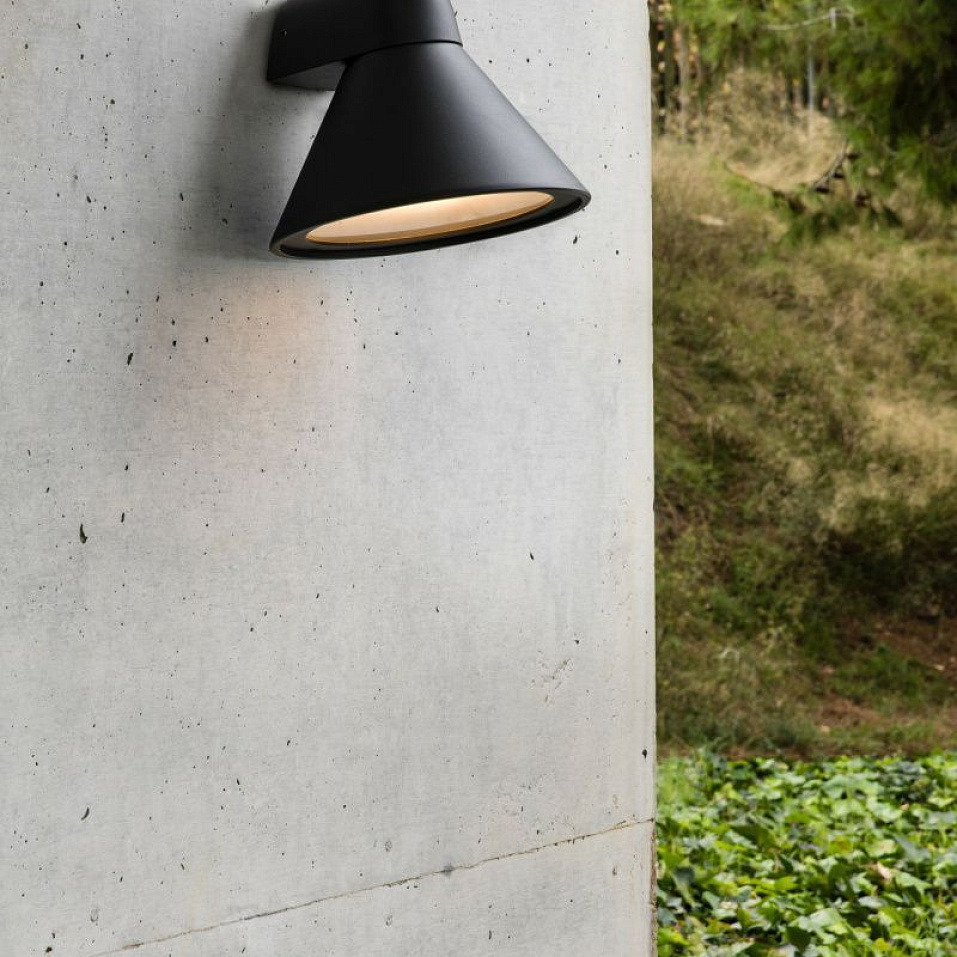 70291 PALS Dark Grey///Opal настенный E27 LED 1х15  х   
