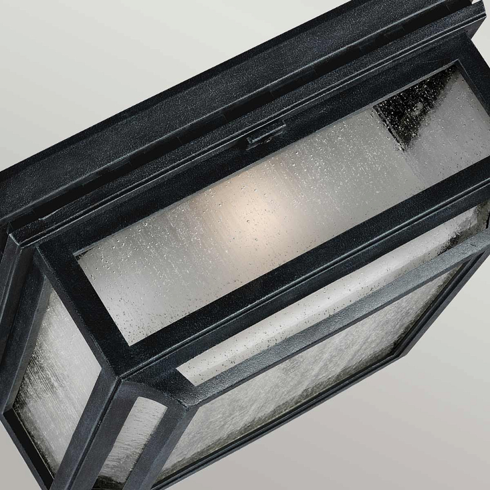 FE-SHEPHERD-F SHEPHERD Grey /Etched & Seeded Glass// потолочный E27 2х75  х   
