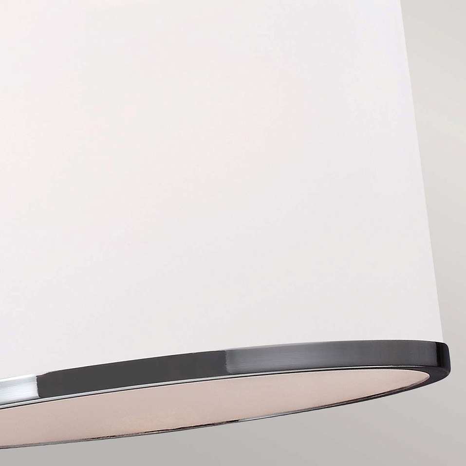 FE-PROSPECT-PARK-3P PROSPECT PARK Satin Nickel with Chrome /Opal white// подвесной E27 3х60  х   