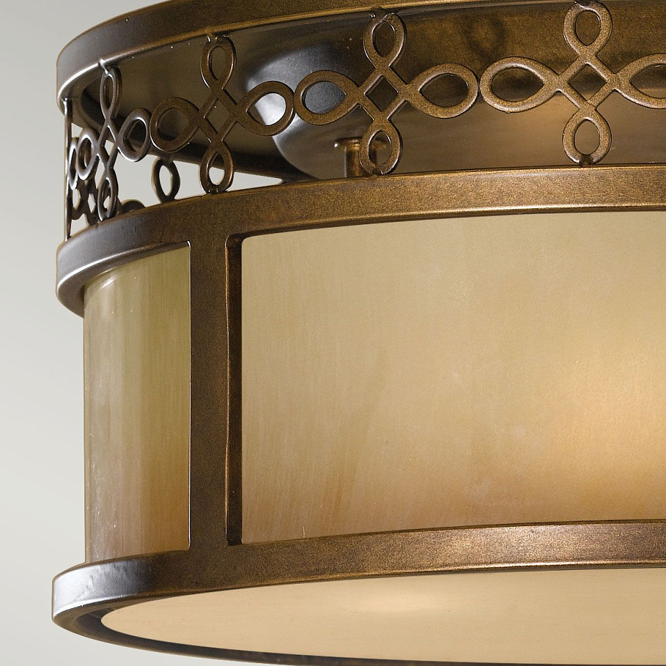 FE-JUSTINE-F  JUSTINE Astral Bronze /Aged Oak// потолочный E27 3х60  х   