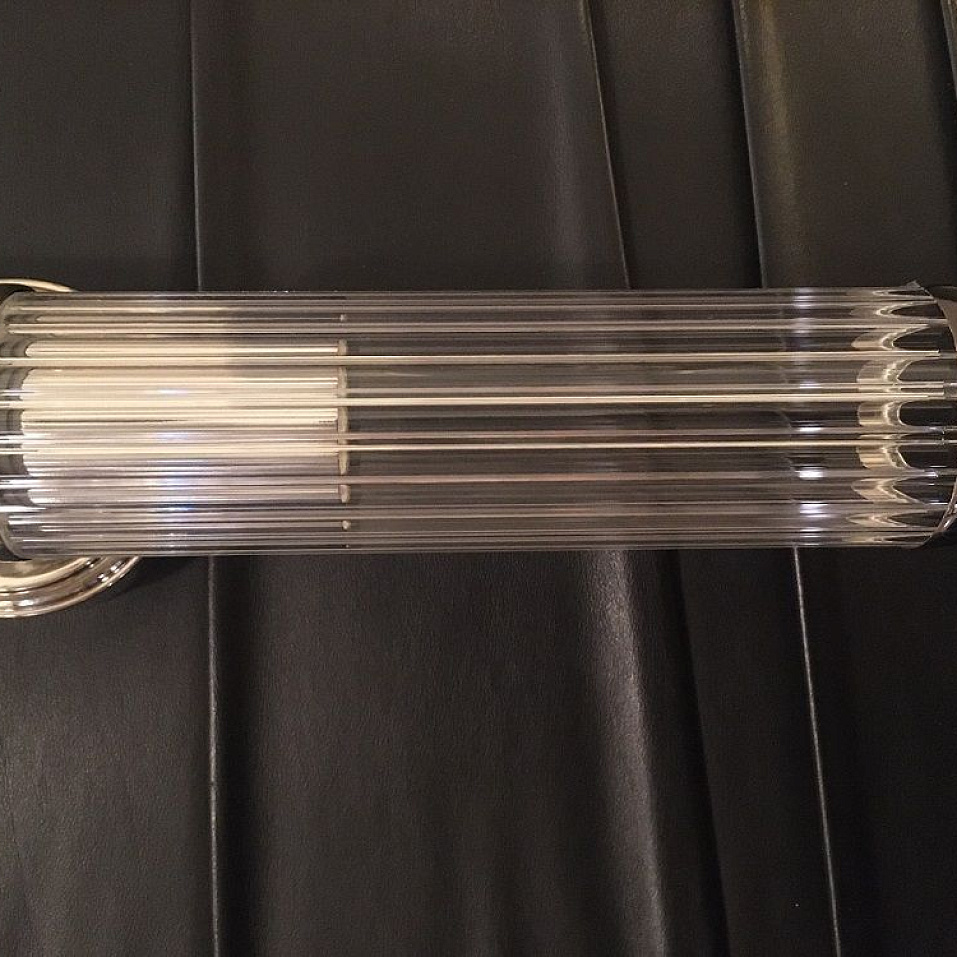 SAL-K-2(BN) SALETTO shiny nickel/clear// настенный E14 2х40  х   