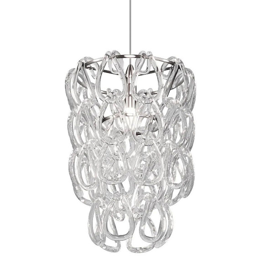 MINIGIOGALI SP RAI SPGIOMRAINCR Crystal/Chrome  chrom/clear// подвесной G9 1х60  х  MINIGIOGALI SP RAI SPGIOMRAINCR Crystal/Chrome