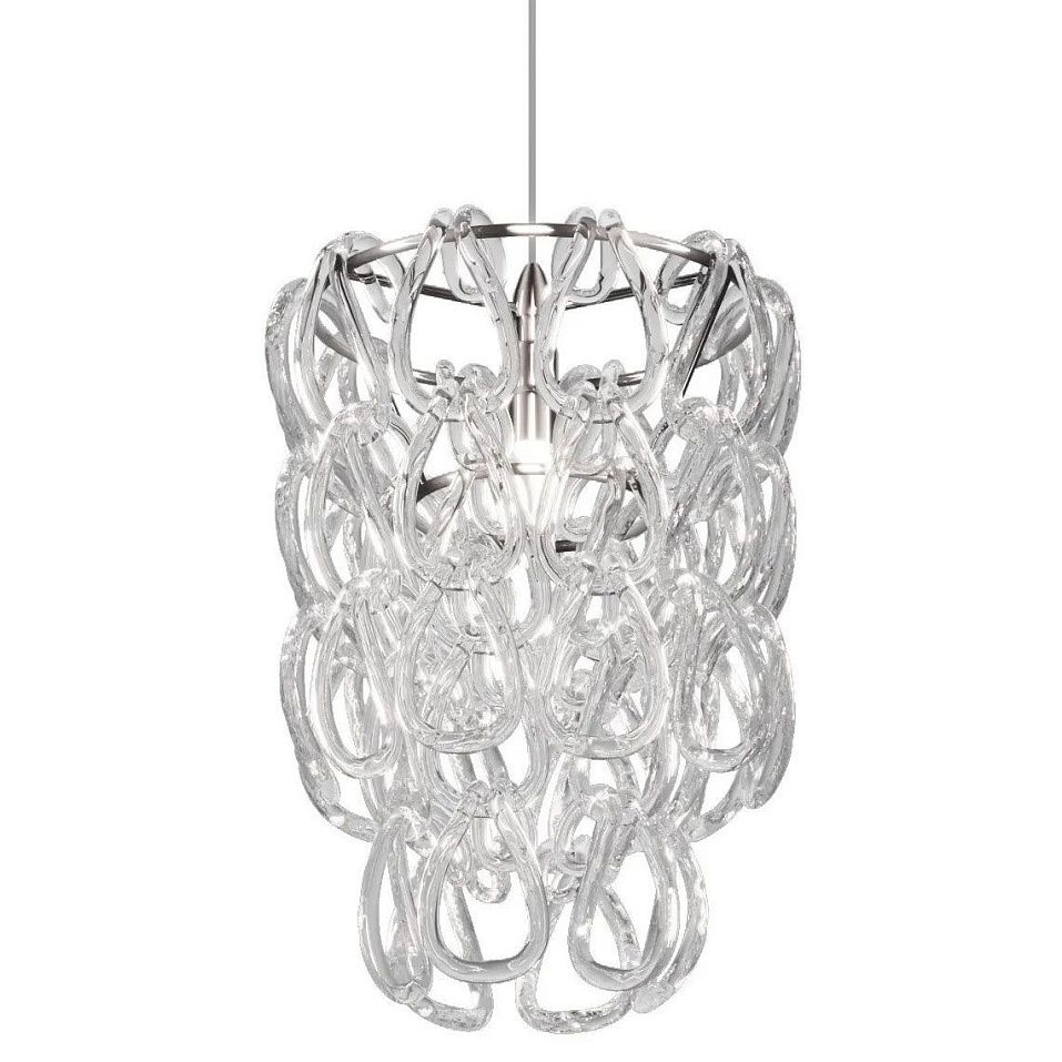 MINIGIOGALI SP RAI SPGIOMRAINCR Crystal/Chrome  chrom/clear// подвесной G9 1х60  х   
