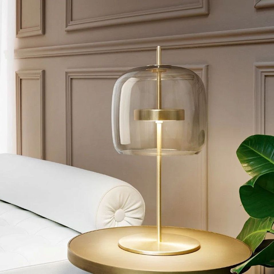JUBE LT P FU/TR OS JUBE matt gold/smoky transparent// настольный LED 3000K 1х13  х   