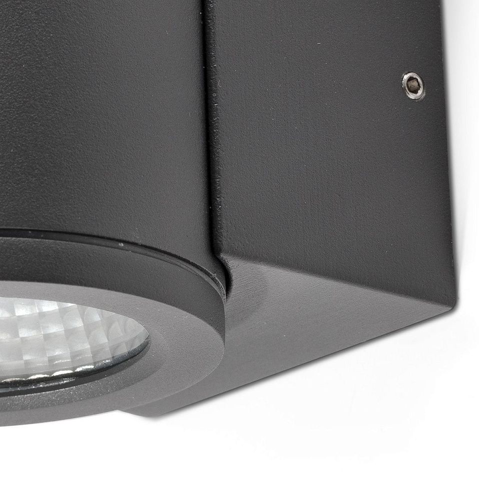 71916 TOND Dark Grey/Dark Grey//прозрачный настенный LED 1х6  х   